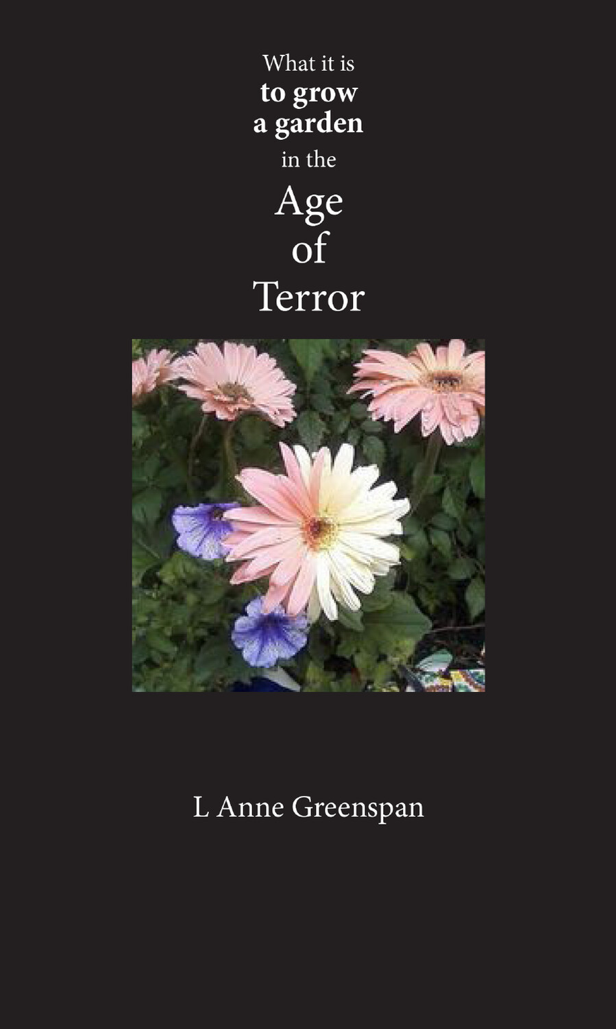 Cover of What it is to grow a garden in the Age of Terror